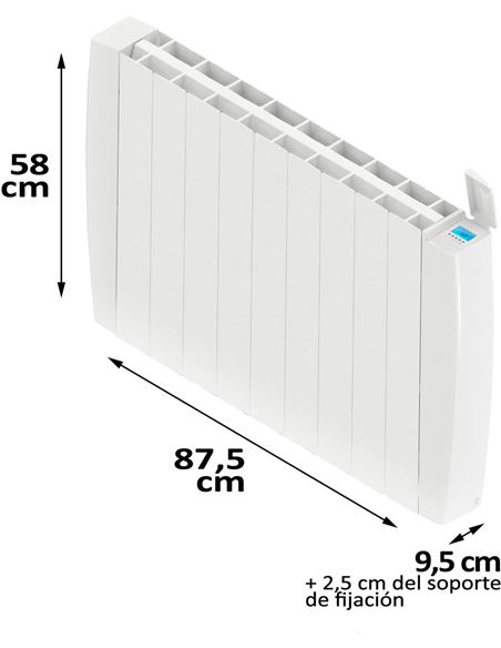 Emisor térmico cerámico OPTIMA1500
