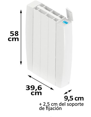 Emisor térmico cerámico OPTIMA 500