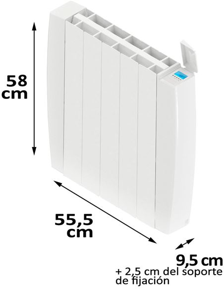 Emisor térmico cerámico Optima