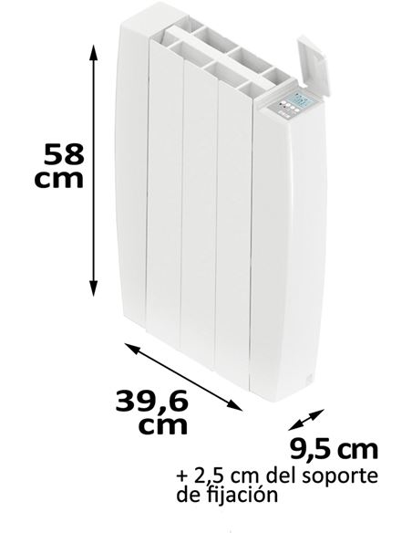 Emisor térmico cerámico OPTIMA 500 WIFI DIRECT