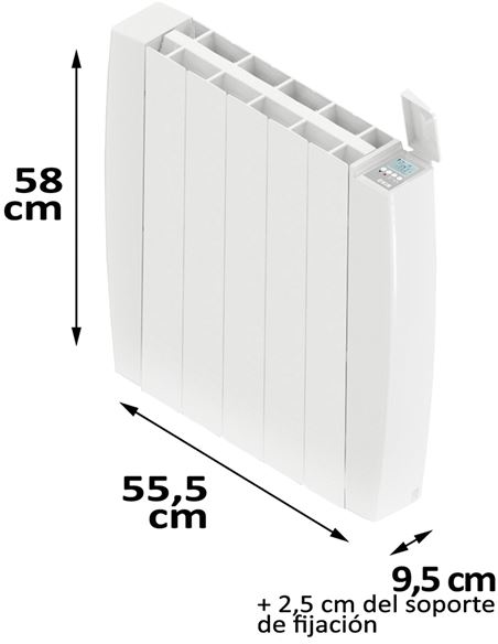 Emisor térmico cerámico OPTIMA 750 WIFI DIRECT