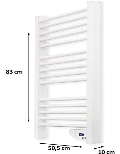 Radiador secatoallas eléctrico LOREN 500W