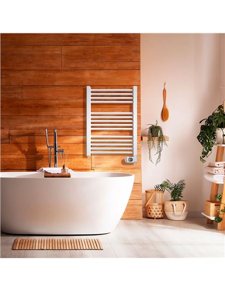 Radiador Secatoallas Eléctrico de Bajo Consumo NOOR (500W) - Blanco