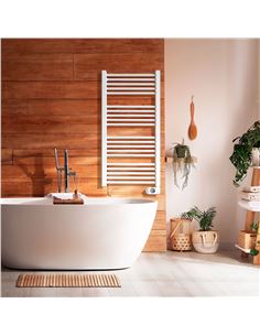 Radiador Secatoallas Eléctrico de Bajo Consumo NOOR (750W) - Blanco 2