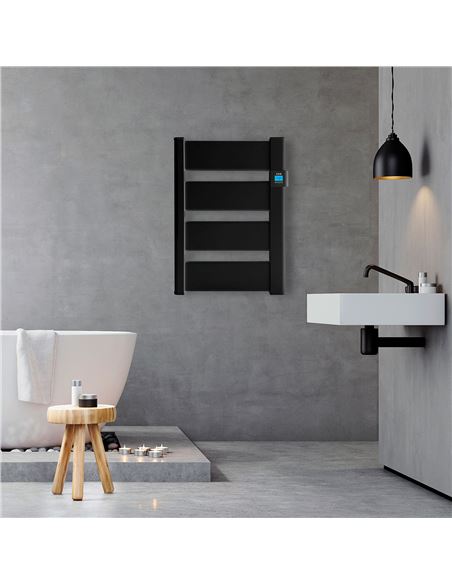 Radiador Secatoallas Eléctrico de Bajo Consumo VERA (500W) - Antracita