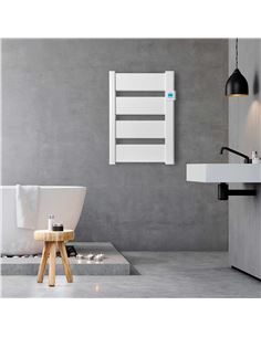 Radiador Secatoallas Eléctrico de Bajo Consumo VERA (500W) - Blanco 2