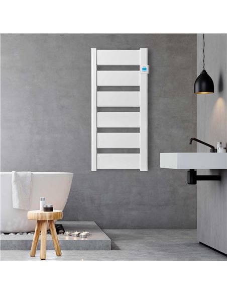 Radiador Secatoallas Eléctrico de Bajo Consumo VERA (750W) - Blanco