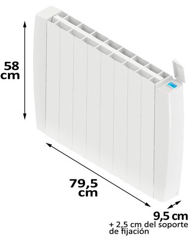 Emisor térmico cerámico OPTIMA 1250