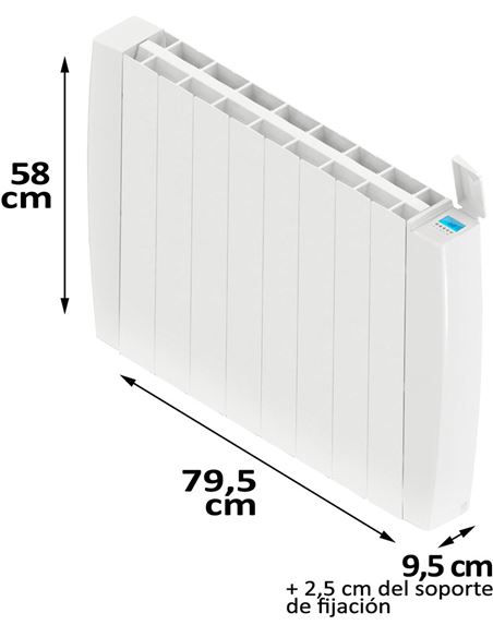 Emisor térmico cerámico OPTIMA 1250