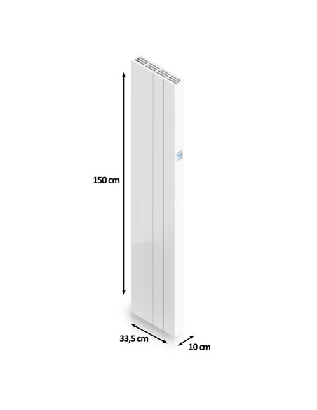 Emisor Térmico Cerámico Vertical  AVA1000 (1000W), Bajo Consumo-Programable 24/7