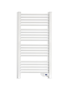 Radiador secatoallas eléctrico LOREN 750W blanco