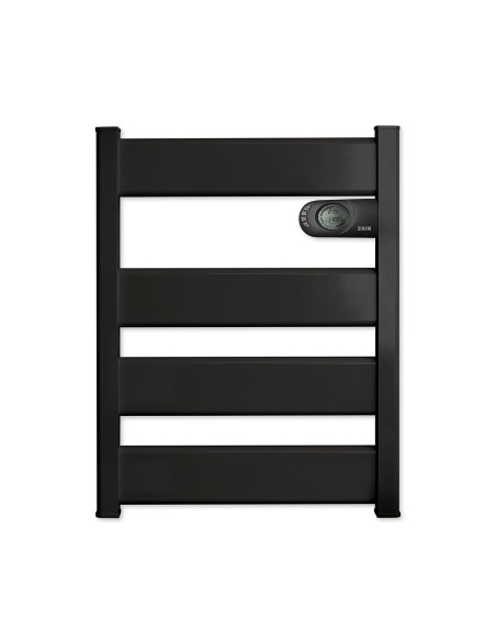 Radiador secatoallas eléctrico LYSA 500W NEGRO