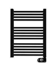 Sèche-serviettes électrique à inertie sèche HJM, 500 W, Noor, Noir