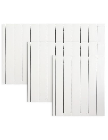 Radiateur électrique à inertie fluide IRINAII 2000 W HJM, Blanc