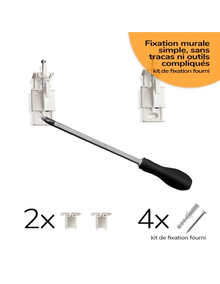 Radiateur électrique à inertie fluide IRINAII 2000 W HJM, Blanc